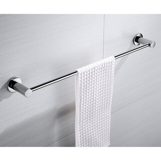 Hånkdklestang Bathlife Lättnad 60Cm Enkel Matt Svart