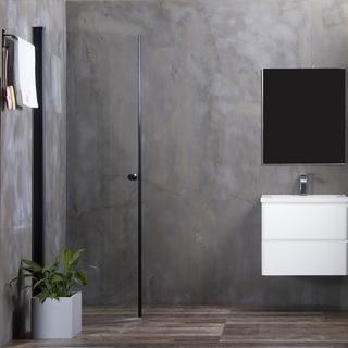 Dusjdør Bathlife Allsidig 45° Dør Svart 700