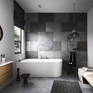 Badekar Bathlife Själsro Venstre