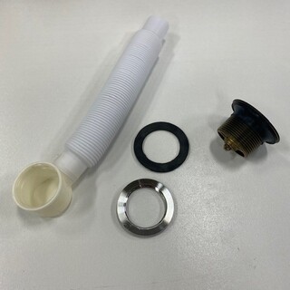 Bunnventil Badekar Klok-Förnuftig Svart