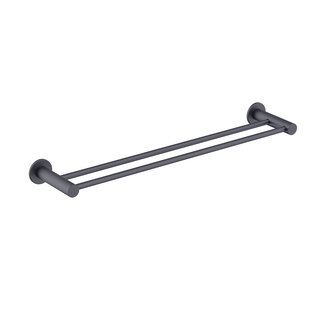 Hånkdklestang Bathlife Avlasta 60Cm Dobbelt Matt Svart