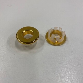 Overløpsring Vask Messing