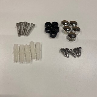 Screw Set Shower Mångsidig Mitt/Foldable Chrome