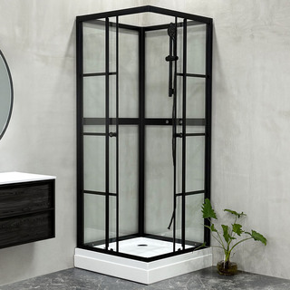 Dusjkabinett Bathlife Betrakta 90X90 Rett R/W Klarglass 