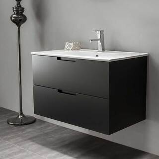 Servantskap Bathlife Glädje Svart 800 Enkel