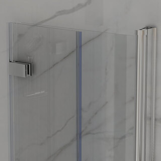 Dusjhjørne Bathlife Foldenisje Rett 800X800 