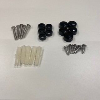 Skruesett Dusj Allsidig/Mitt/Profil - Svart