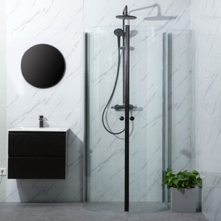 Dusjhjørne Bathlife Mitt Svart 930