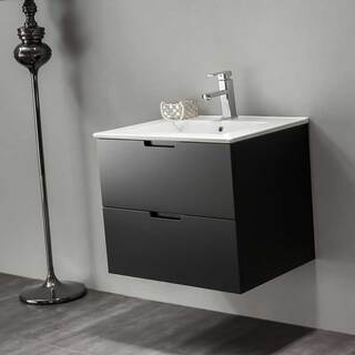 Servantskap Bathlife Glädje Svart 600 Enkel