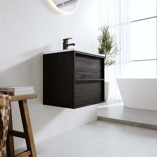 Servantskap Charm 500 Svart Eik Med Servant