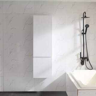 Sideskap Bathlife Lättsam Hvit Eik 