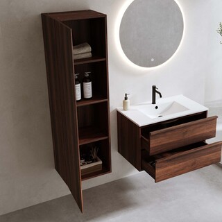 Bathlife Høyskap Valnøtt