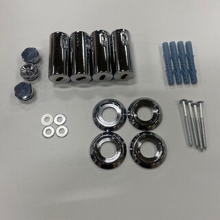 Monteringssett Håndkletørkere Lejd/Sinne Hvit