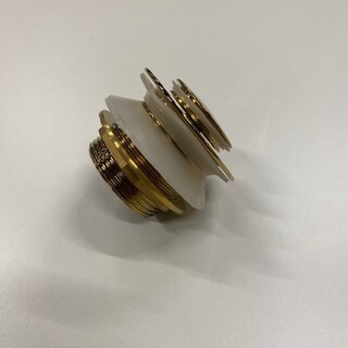 Bunnventil Badekar Frittstående Ideal Guld/Messing