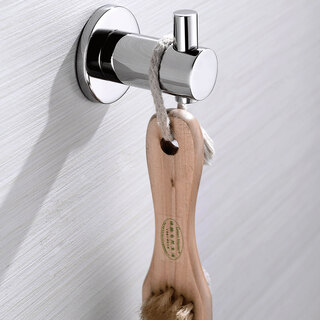 Håndklekrok Bathlife Dingla Krom
