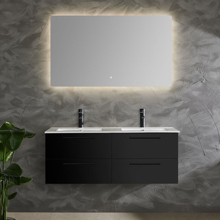 Servantskap Lust Svart 1200D Med Servant