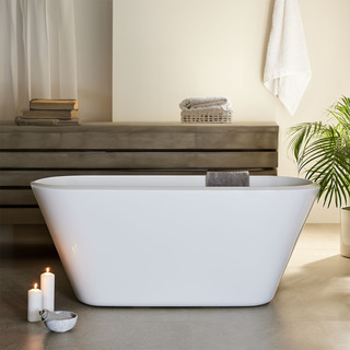 Badekar Trivas 1600 Hvit