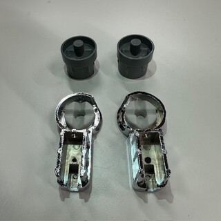 Hinge Shower Mångsidig/Mitt Chrome Set