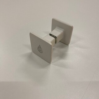 Dusj Profil Knop Hvit