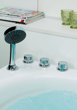 Kantmontert Kran Bathlife Tropik Krom