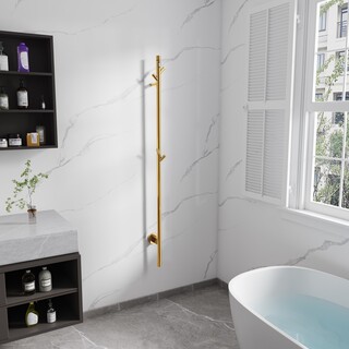Håndkletørker Bathlife Fas 1 Arm Timer 12/C1 Vital Guld Rustfri