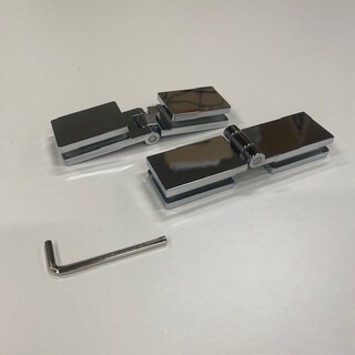 Hinge Shower Vikbar Chrome