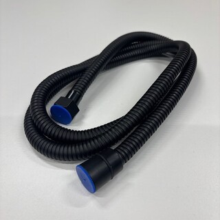 Dusjslange Metall Svart 1,5M