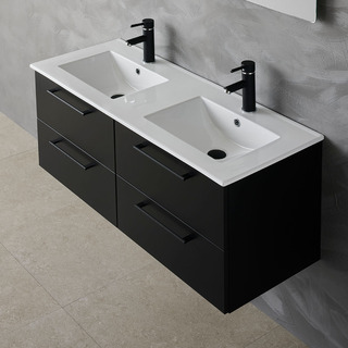 Servantskap Lust Svart 1200D Med Servant