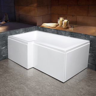 Badekar Bathlife Behag 1500X850 Venstre