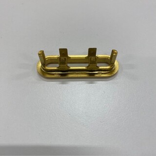 Overløpsring Oval Messing